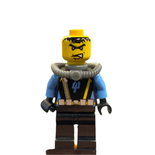 Aquaraider Diver 2, aqu016a Minifigure LEGO®