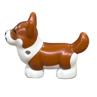 Friends Marimba Dog, Mini Doll Style, Corgi, 109845pb03 - LEGO® Friends Animal