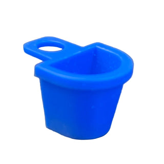 Minifigure Container D-Basket, Part# 4523 Part LEGO® Blue