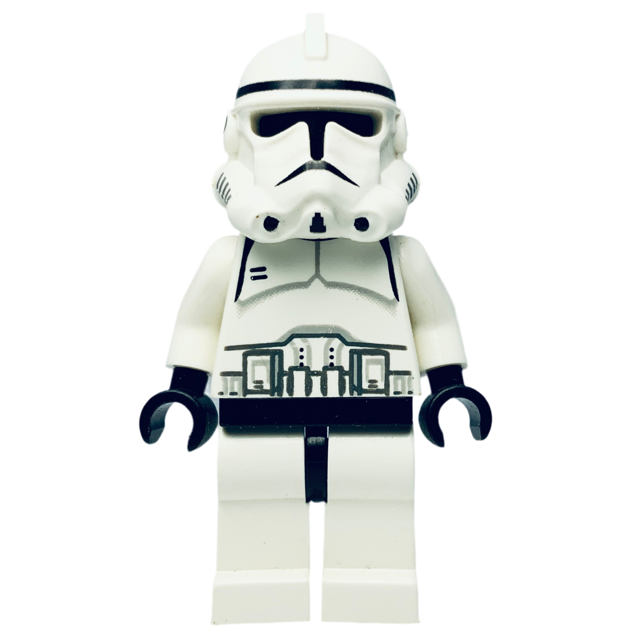 Clone Trooper (Phase 2) Black Head, Continuous Mouth, sw0126