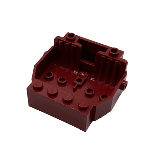 Vehicle, Base 6 x 5 x 2 with 2 Seats, Part# 30149 Part LEGO® Dark Red