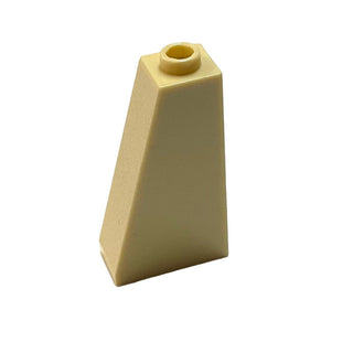 Slope 75 2 x 1 x 3 (Hollow Stud), Part# 4460b Part LEGO® Tan  