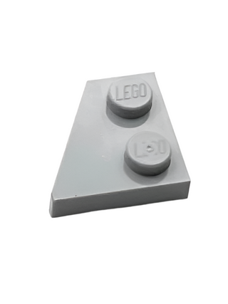 Wedge, Plate 2x2 Left, Part# 24299 Part LEGO® Light Bluish Gray