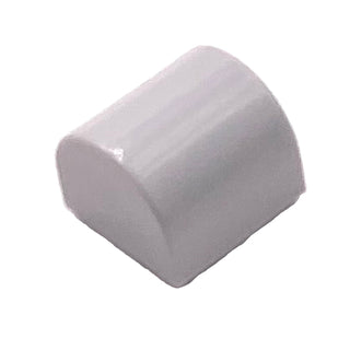 Slope, Curved 1 x 1 x 2/3 Double, Part# 49307 Part LEGO® Light Bluish Gray