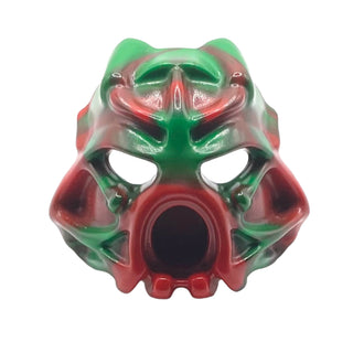 Bionicle Mask Hau Nuva Poisoned - Green Forehead, Part# 43853posa Part LEGO® Mask with More Green Very Good