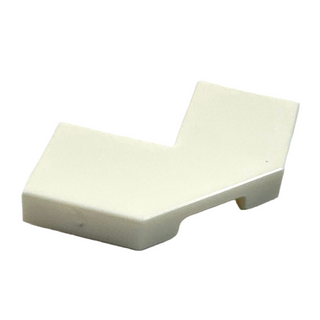 Tile, Modified Facet 2 x 2, Part# 27263 Part LEGO® White