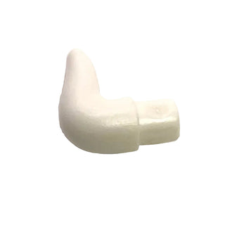 Cattle Horn, Short, Part# 64847 Part LEGO® White