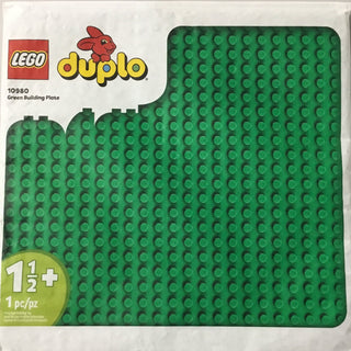 DUPLO® Green Building Plate, Part# 10980 Building Kit LEGO®   