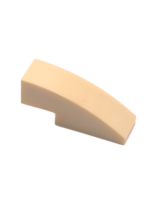 Slope, Curved 3x1, Part# 50950 Part LEGO® Tan 1 Part