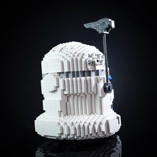 Captain Rex's Life-Sized Helmet Helmet Bricker Builds