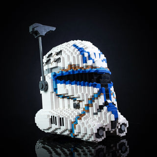 Captain Rex's Life-Sized Helmet Helmet Bricker Builds