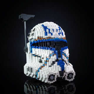 Captain Rex's Life-Sized Helmet Helmet Bricker Builds