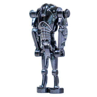 Custom Dark Chrome Super Battle Droid, MandR01 Custom minifigure MandRproductions