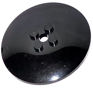 Dish 6x6 Inverted with Solid Studs, Part# 44375b Part LEGO® Black  