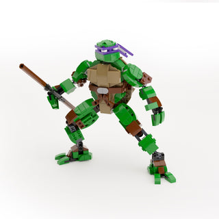 Donatello - Custom TMNT Figure made using LEGO parts - B3 Customs Building Kit B3 Customs