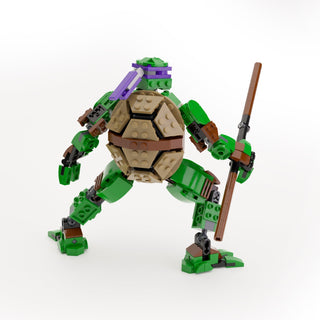 Donatello - Custom TMNT Figure made using LEGO parts - B3 Customs Building Kit B3 Customs