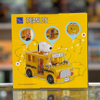 Snoopy Where We Go Series - School Bus, 86906 Building Kit Pantasy®