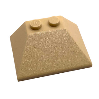 Slope 45 3x4 Double / 33, Part# 4861 Part LEGO® Tan