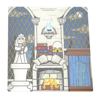 Harry Potter Plastic 3D Backdrop with Ravenclaw Common Room Pattern, Part# 104683 Part LEGO®