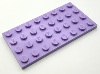 Plate 4x8, Part# 3035 Part LEGO® Lavender  