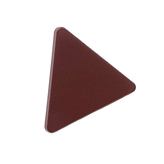 Road Sign 2 x 2 Triangle with Clip, Part# 892 Part LEGO® Reddish Brown