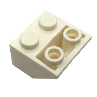 Slope Inverted 45 2x2 with Flat Bottom Pin, Part# 3660 Part LEGO® White  