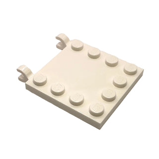 Tile, Modified 4 x 4 with Studs on Edges and 2 Open O Clips, Part# 66252