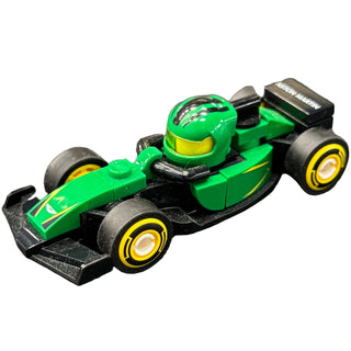 Aston Martin F1 Team Race Car, F1 Collectible Race Cars, colf1rc-5 Minifigure LEGO® Built