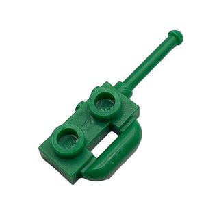 Minifigure, Utensil Radio (Walkie-Talkie) with Extended Handle, Part# 3962b Part LEGO® Green