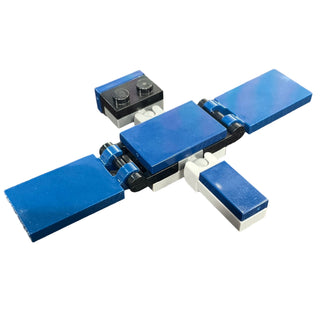 Minecraft Phantom (Light Bluish Gray 2 x 3 Plate Base, Black Bracket) - Brick Built, minephantom04 Minifigure LEGO®