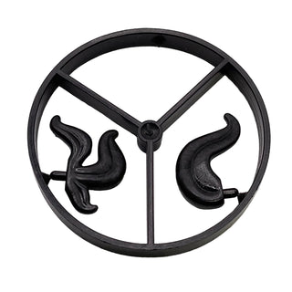 LEGO® Minifigure, Plume Feather Wheel, 3 on Spure, Part# 4502 Part LEGO® Black Missing Small Plume Feather