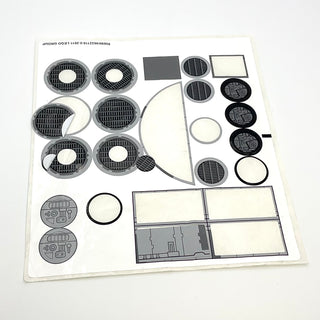 Sticker Sheet for Set 7965 - (95690/4622110), Part# 7965stk01 Part LEGO® Missing 10 Stickers