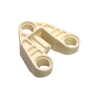 Technic, Pin Connector 3 x 3 with Axle and 3 Pin Holes, Part# 32175 Part LEGO® White