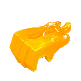 Hand Gorilla Fist with Marbled Trans-Orange Flames Pattern (fits Minifigure Hand), Part# 69728pb01 Part LEGO®