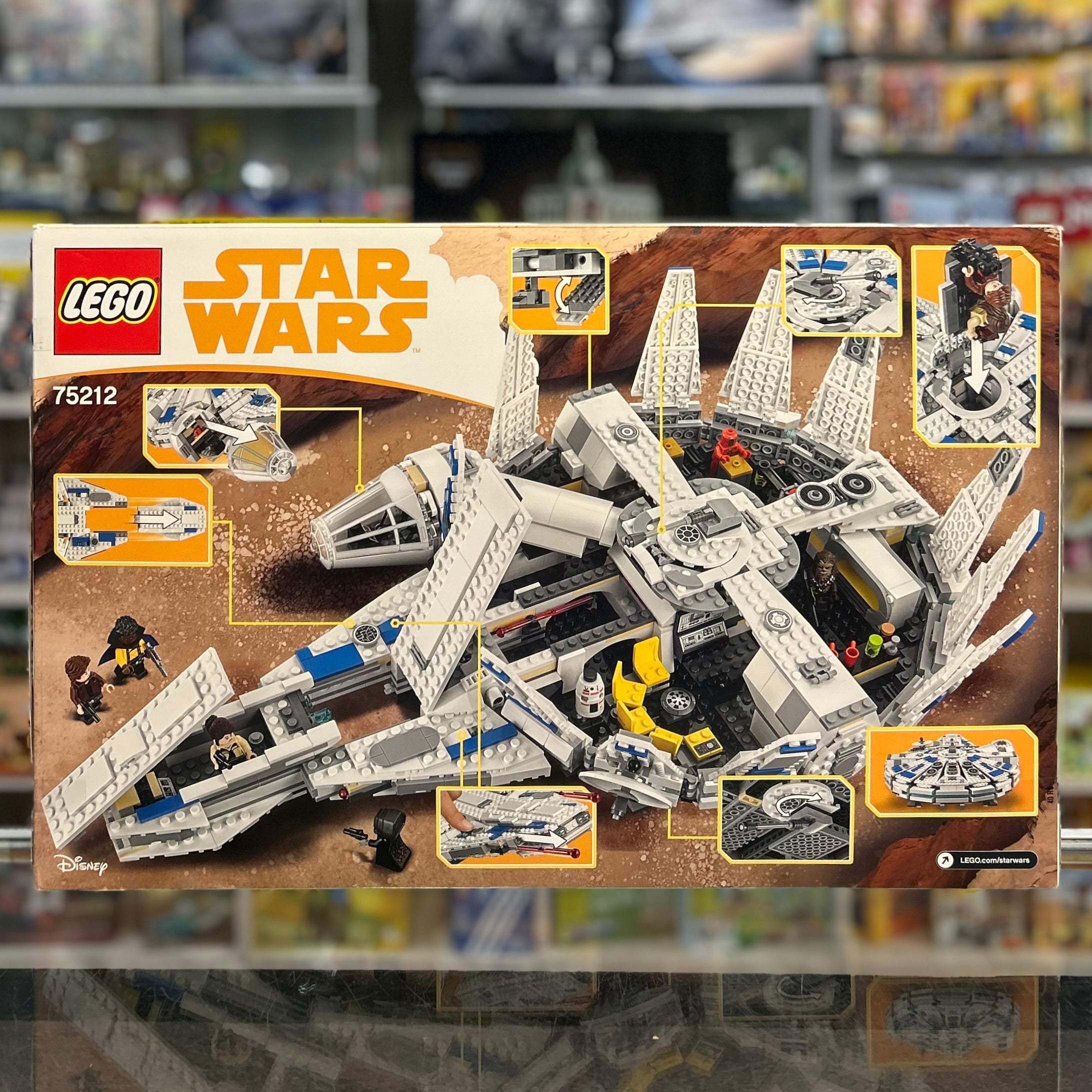 Kessel Run Millennium Falcon, 75212 - Main Image