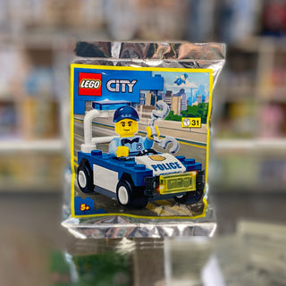 Policeman with Car foil pack, 952201 - LEGO® City Set