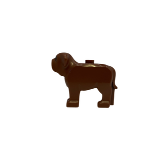 Fang- Dog, Neapolitan Mastiff with Black Nose, Mouth, Creases and Eyes with White Pupils Pattern, 5161pb01 Minifigure LEGO®