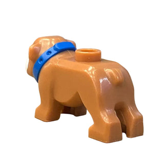 Ripper, Bulldog with Molded Blue Collar and Printed Black Eyes, 65388pb04 - LEGO® Harry Potter Animal