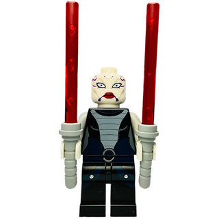 Asajj Ventress, sw0318 Minifigure LEGO® Like New with Sabers