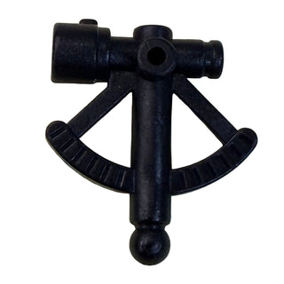 Minifigure Utensil Sextant / Quadrant Part#30154 Part LEGO® Black