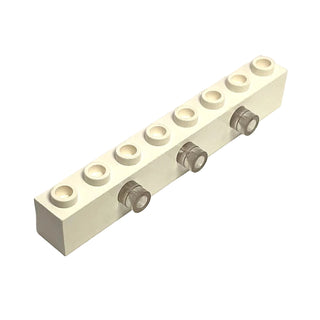 Electric, Light Brick 1 x 8 with 3 Front Light Prisms, Part# 2500c01