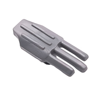 Minifigure, Weapon Bladed Claw, Part# 88811 Part LEGO® Flat Silver