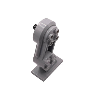 Large Figure Leg Left with Black Rotation Joint Pin, Part# 70946 Part LEGO® Light Bluish Gray