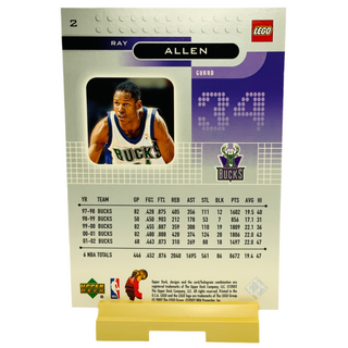 NBA Ray Allen - Milwaukee Bucks #34, nba005 Minifigure LEGO®