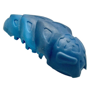 Bionicle Rahkshi Kraata Stage 1 with Marbled Pattern, Part# kraata1 Part LEGO® Pearl Sand Blue Head (Medium Blue Tail)