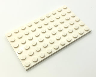 Plate 6x10, Part# 3033 Part LEGO® White  