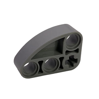 Technic, Liftarm, Modified L-Shape Quarter Ellipse Thick 2 x 3, Part# 71708 Part LEGO® Light Bluish Gray