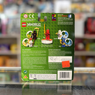 Ninjago Jay Key Chain with Clip-on Battle Sound Base blister pack, 1648jay Building Kit LEGO®