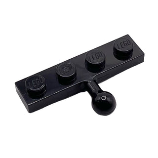 Plate, Modified 1x4 with Tow Ball, Part# 3184 Part LEGO® Black