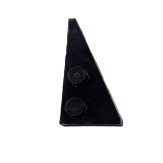 Wedge, Plate 4 x 2 Right, Pointed, Part# 65426 Part LEGO® Black